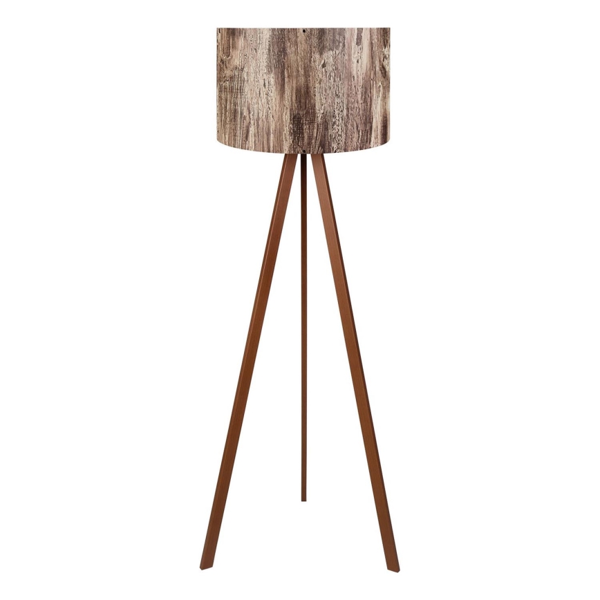 Підлогова лампа AYD 1xE27/40W/230V коричнева