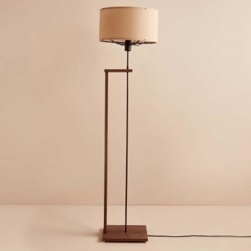 Підлогова лампа AYD 1xE27/40W/230V коричнева
