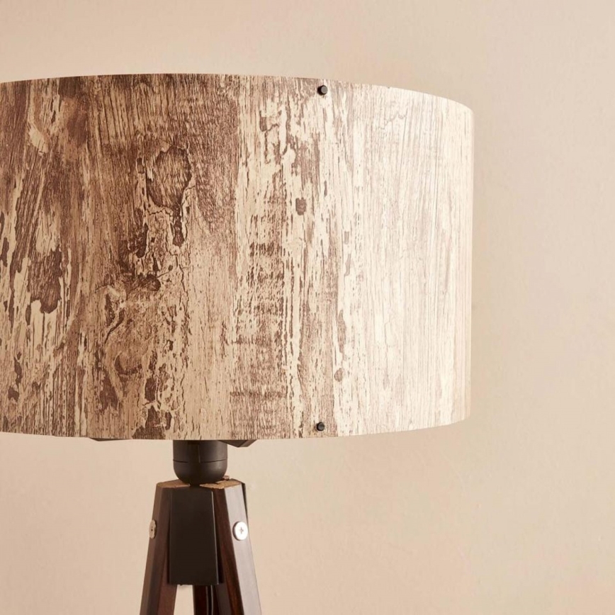 Підлогова лампа AYD 1xE27/40W/230V коричнева