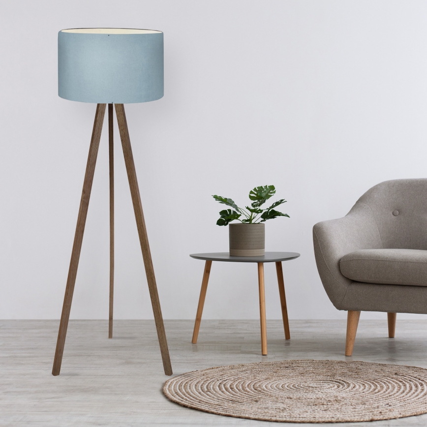 Підлогова лампа AYD 1xE27/40W/230V коричнева/синя