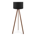 Підлогова лампа AYD 1xE27/60W/230V чорна/коричнева
