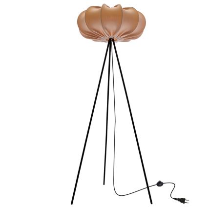 Підлогова лампа CAFEE 1xE27/40W/230V бежева/чорна