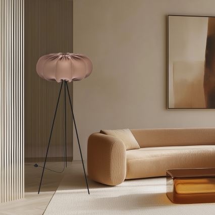 Підлогова лампа CAFEE 1xE27/40W/230V коричнева/чорна