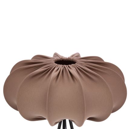 Підлогова лампа CAFEE 1xE27/40W/230V коричнева/чорна