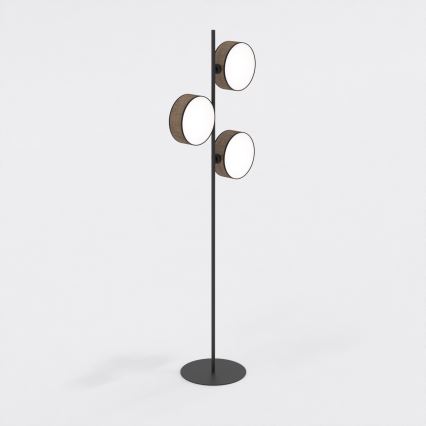 Підлогова лампа DRUMZ 3xE14/10W/230V коричнева