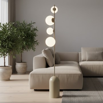 Підлогова лампа ETNO 4xG9/8W/230V бежева