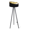 Підлогова лампа GALAXY 1xE27/60W/230V чорна/біла/венге