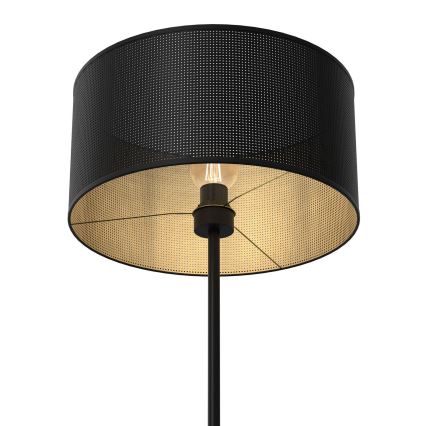 Підлогова лампа LOFT SHADE 1xE27/60W/230V чорний/золотий