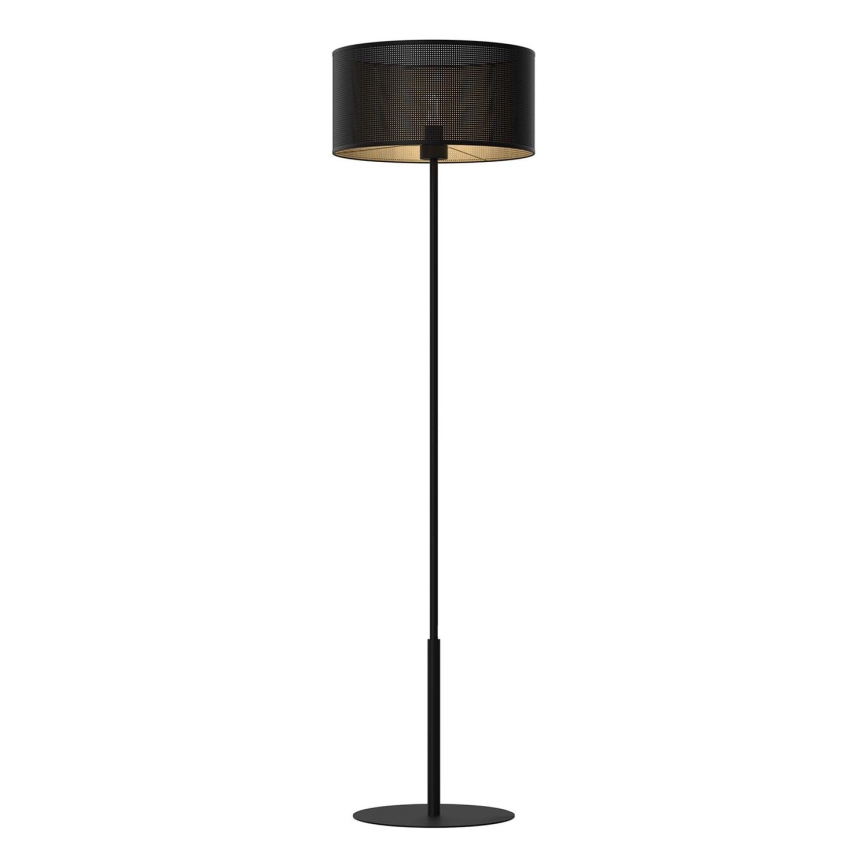 Підлогова лампа LOFT SHADE 1xE27/60W/230V чорний/золотий