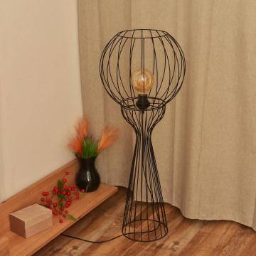 Підлогова лампа MERCURE 1xE27/15W/230V чорна
