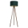 Підлогова лампа STANDART 1xE27/60W/230V зелена/венге