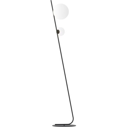 Підлогова лампа TATU 2xG9/8W/230V чорна