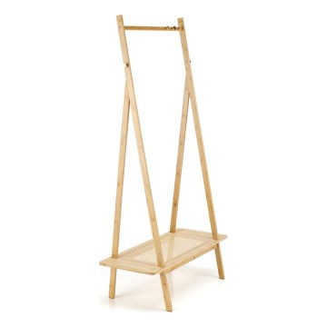 Підлогова вішалка LEGNO з ротангу, 168x68 см