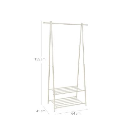 Підлогова вішалка LINEA біла