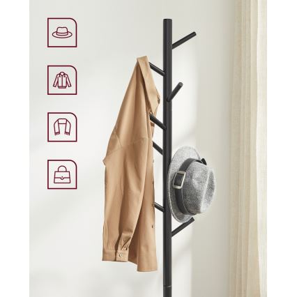 Підлогова вішалка LINEA чорна