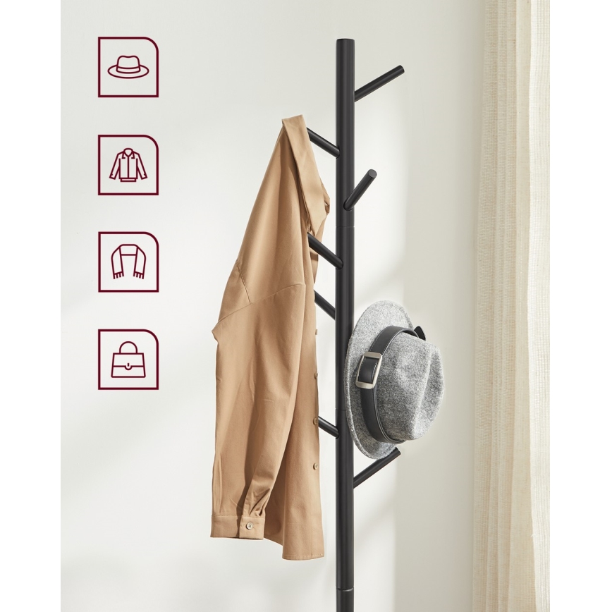 Підлогова вішалка LINEA чорна