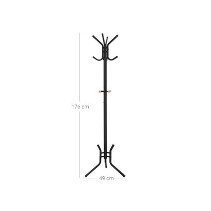 Підлогова вішалка LINEA чорна
