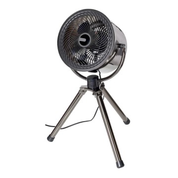 Підлоговий вентилятор TRIPOD 40W/230V, діаметр 45 см, чорний