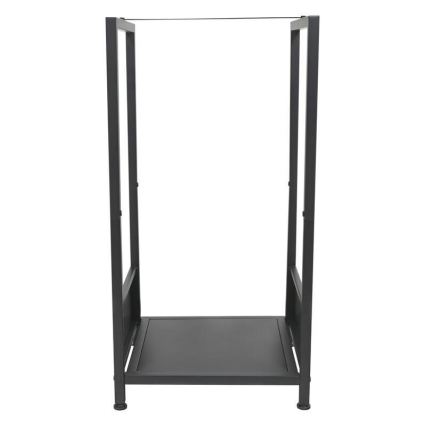 Підставка для дров 39x35x76 см чорна