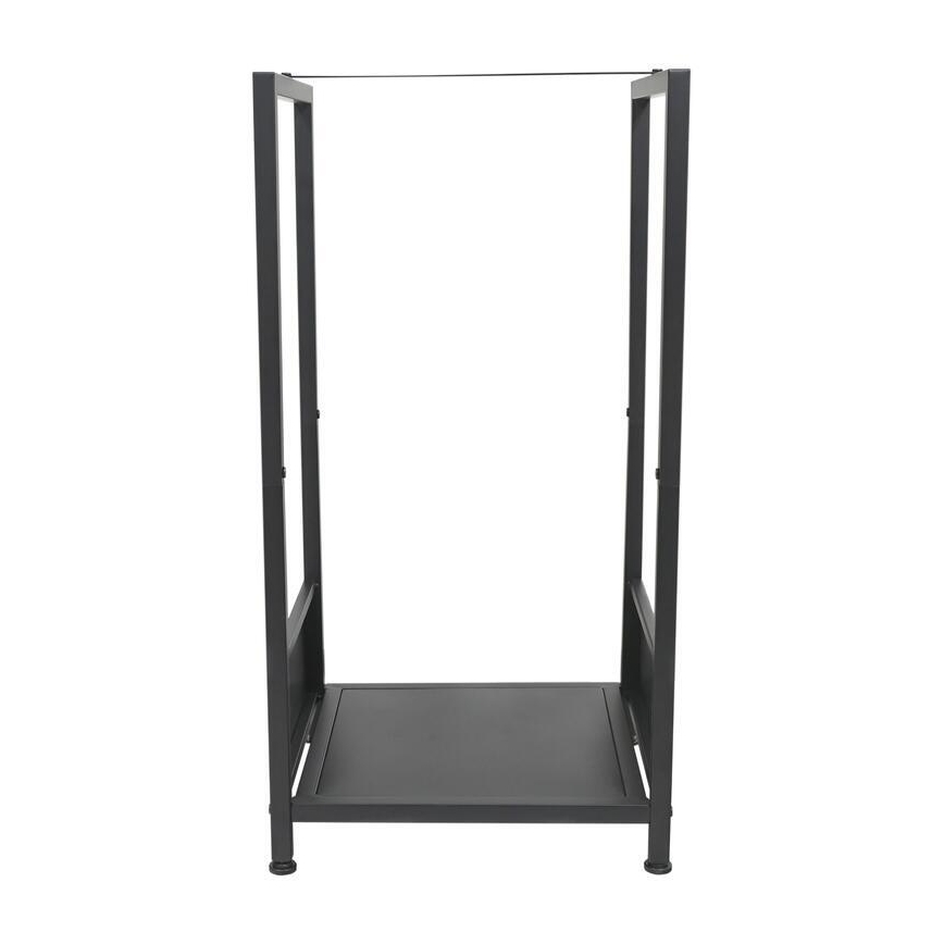 Підставка для дров 39x35x76 см чорна