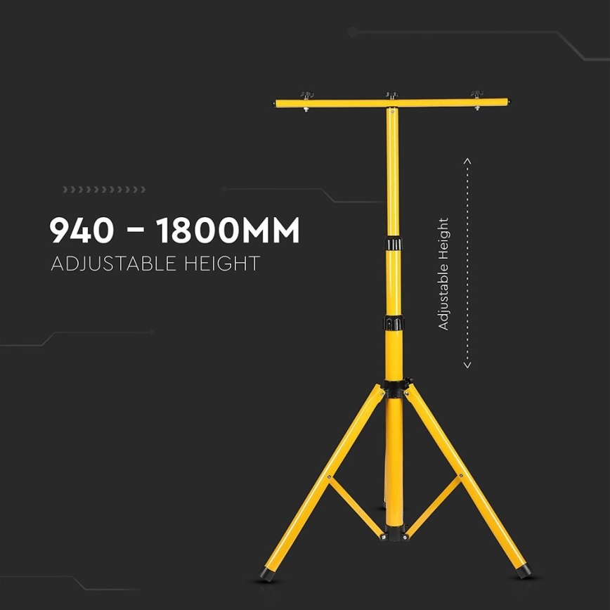 Підставка для прожекторів 180 cm жовтий