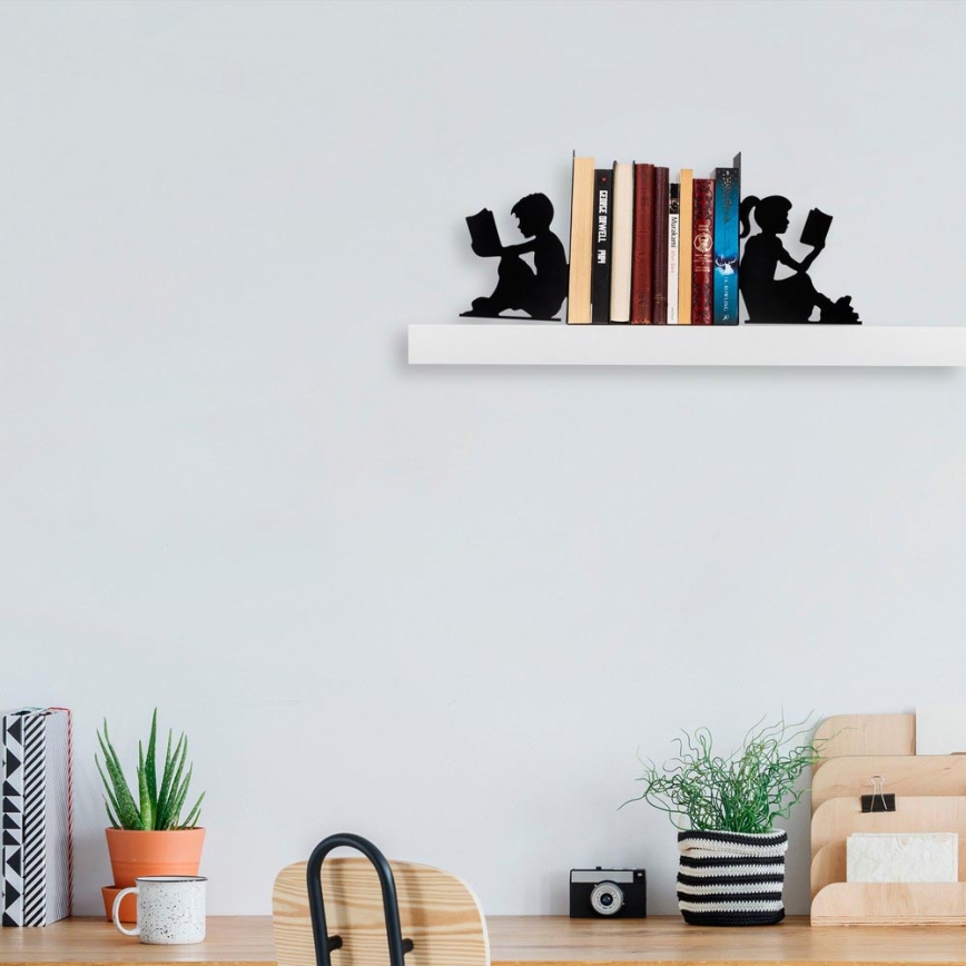 Підставка для книг 22x40,5 см чорний