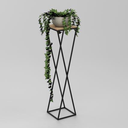 Підставка для квітів 100x24 см чорна