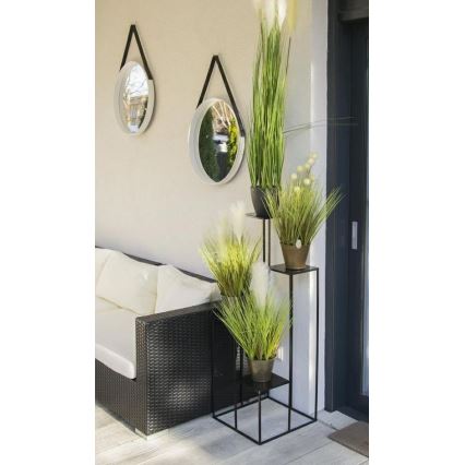 Підставка для квітів 110x40 см чорний