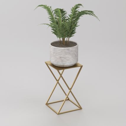 Підставка для квітів 40x24 см золотий