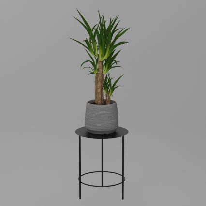 Підставка для квітів 40x32 см чорний