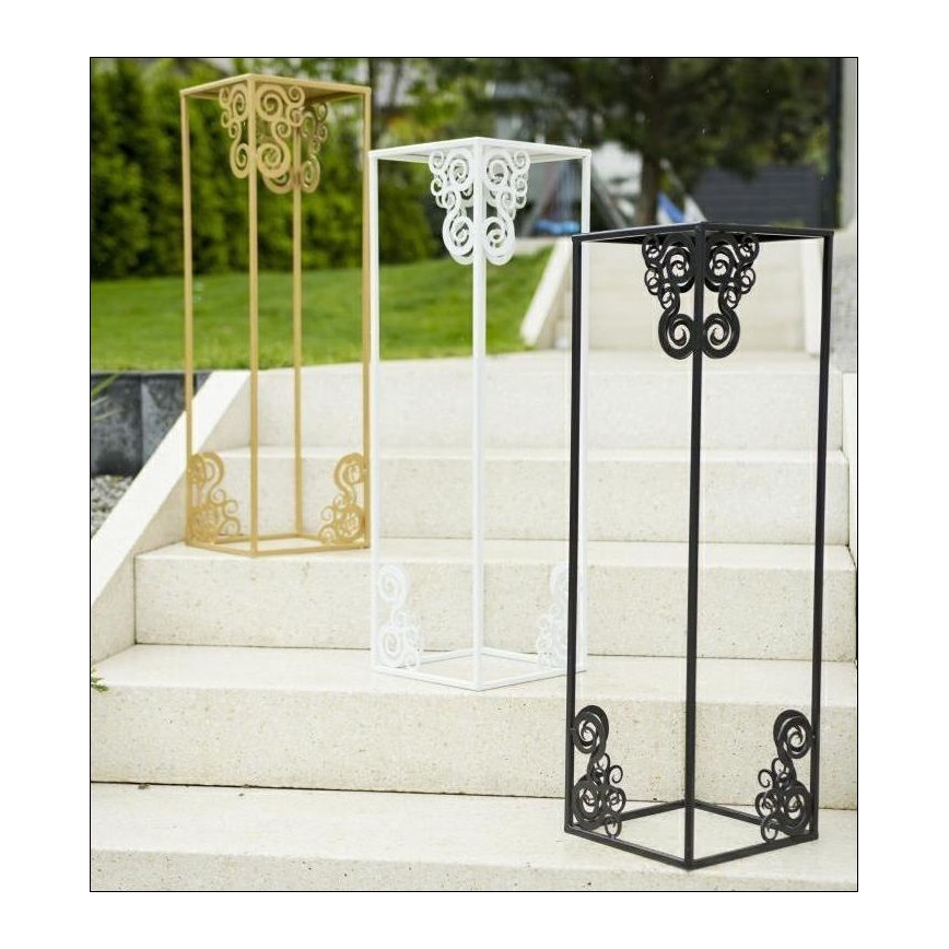 Підставка для квітів 60x24 см чорна