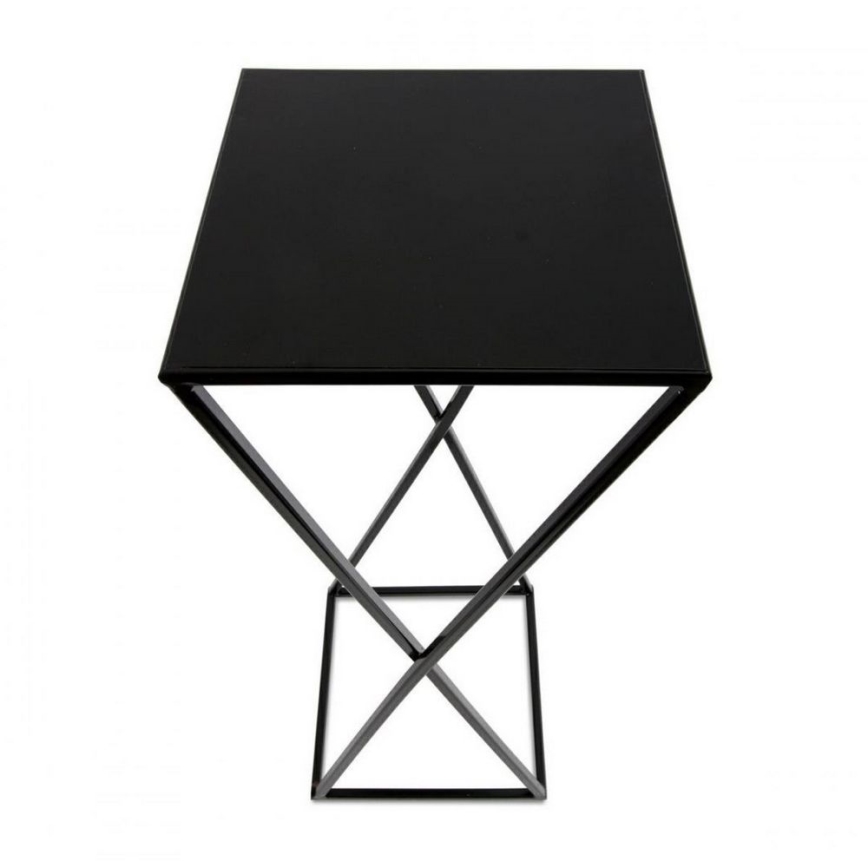 Підставка для квітів 70x24 чорна