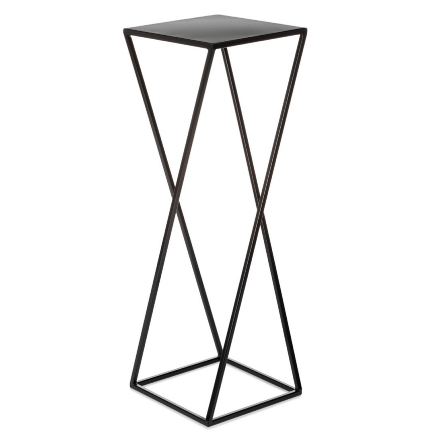 Підставка для квітів 70x24 см чорна