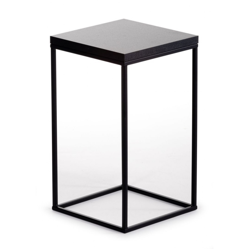 Підставка для квітів BASICLOFT 40x24 чорна