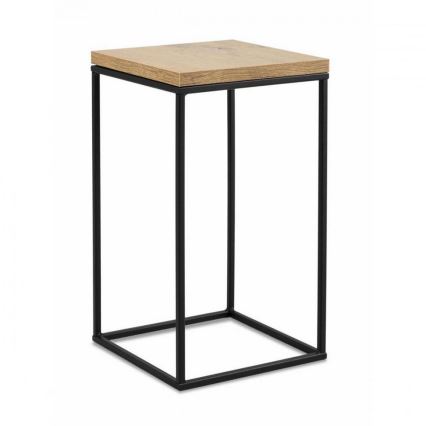 Підставка для квітів BASICLOFT 40x24 чорна/коричнева