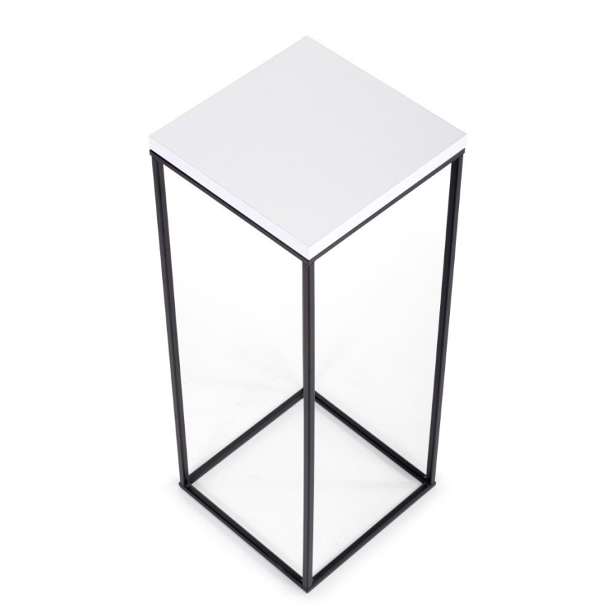 Підставка для квітів BASICLOFT 60x24 чорна/біла