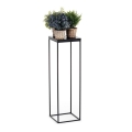 Підставка для квітів BASICLOFT 80x24 чорна