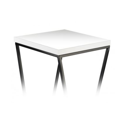 Підставка для квітів LOFT 100x24 см чорний/білий