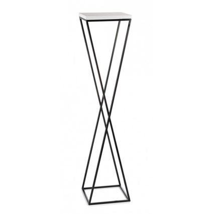 Підставка для квітів LOFT 100x24 см чорний/білий