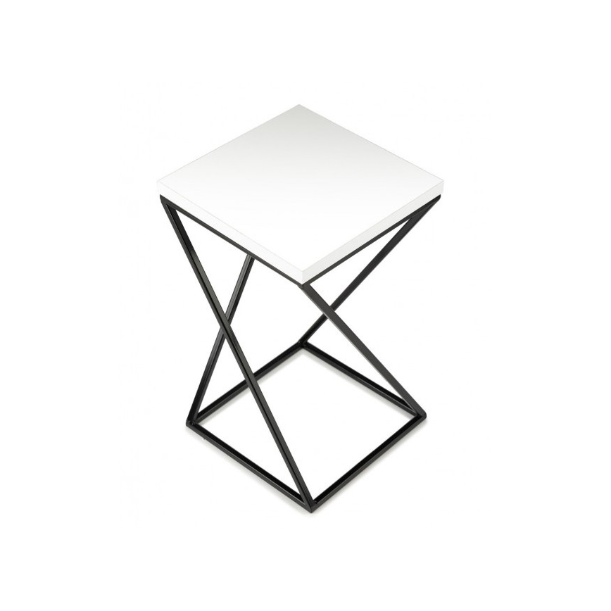 Підставка для квітів LOFT 40x24 см чорний/білий