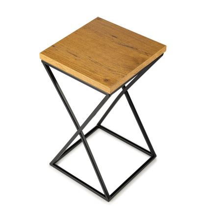 Підставка для квітів LOFT 40x24 см чорний/коричневий