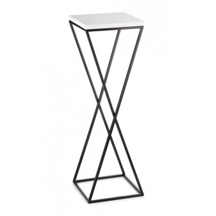 Підставка для квітів LOFT 70x24 см чорна/біла