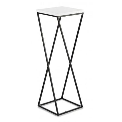 Підставка для квітів LOFT 70x24 см чорна/біла