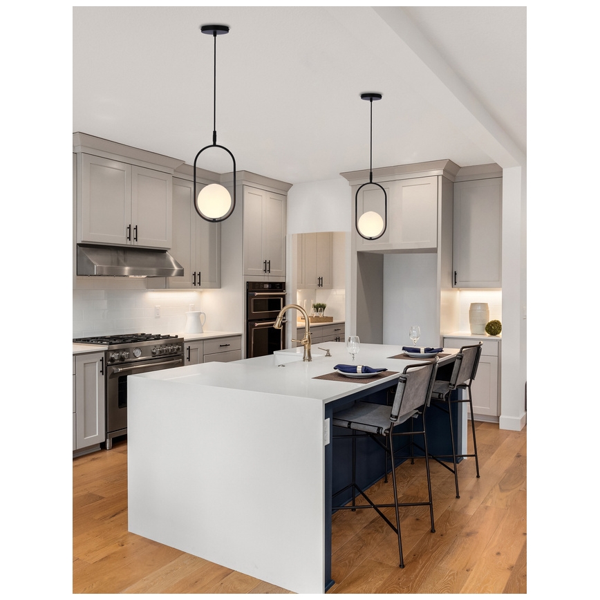 Підвісний світильник на тросі CORDEL 1xG9/28W/230V чорний