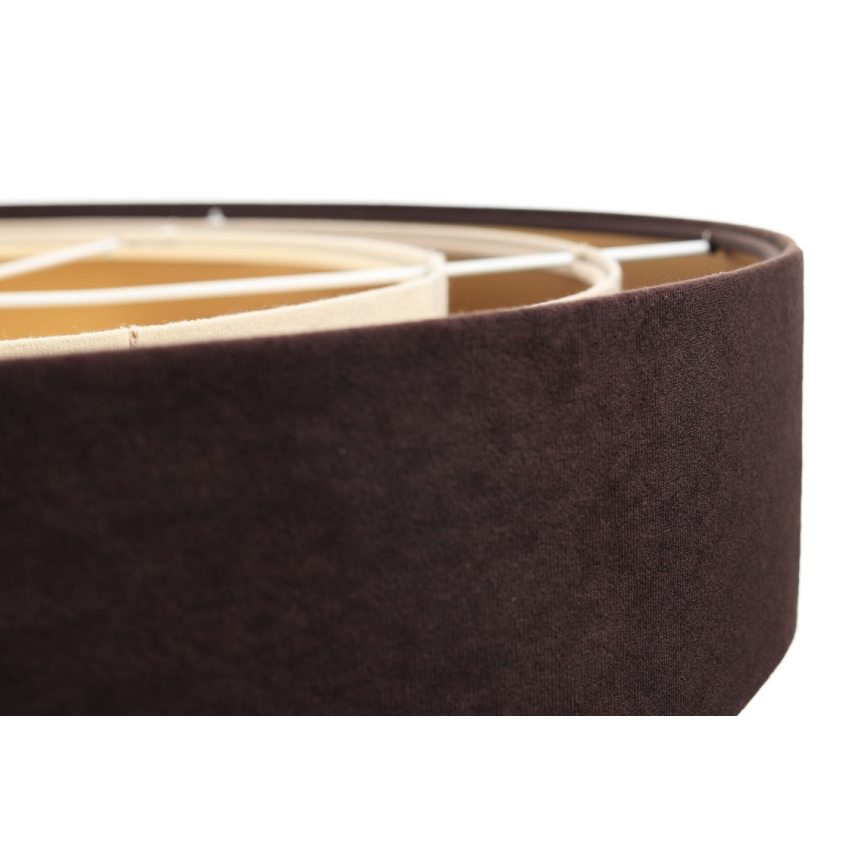 Люстра на тросі TRINITI 1xE27/60W/230V коричневий/бежевий/золотий