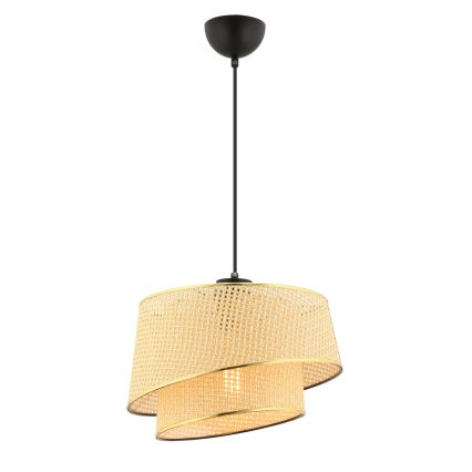 Підвісна лампа BARETTE 1xE27/60W/230V коричнева/золота