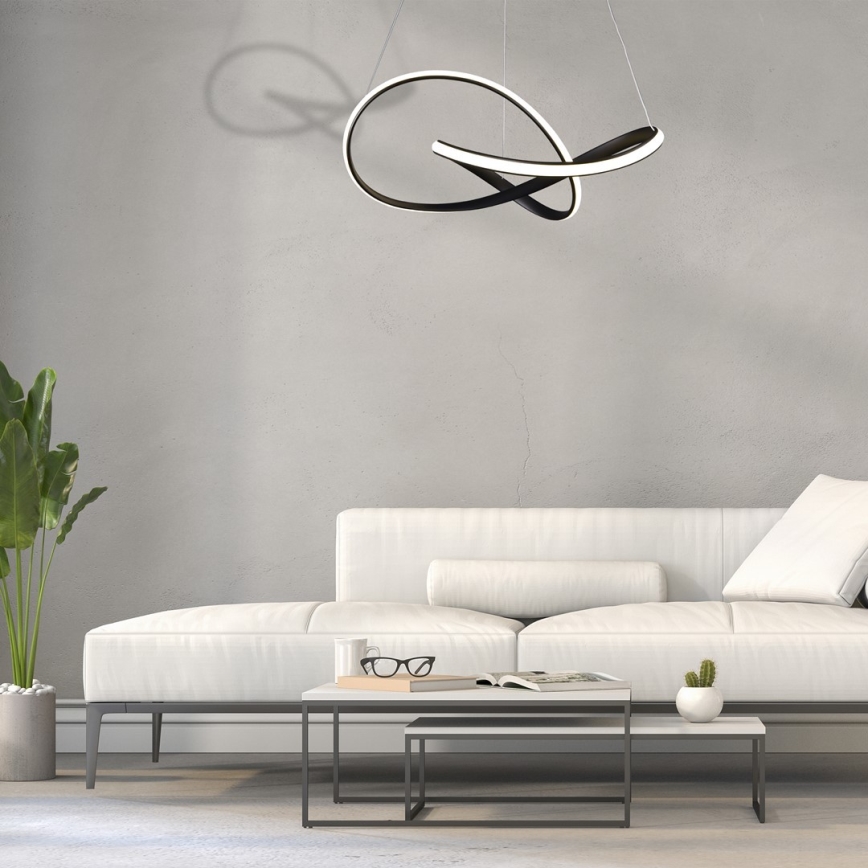 Підвісна LED люстра CAPPIO LED/36W/230V чорний