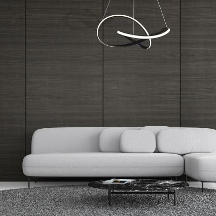 Підвісна LED люстра CAPPIO LED/36W/230V чорний