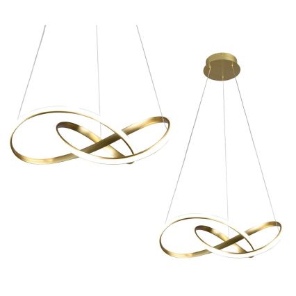 Підвісна LED люстра CAPPIO LED/36W/230V золотий