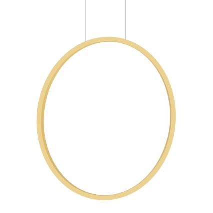 Підвісна LED люстра для ванної кімнати SATURNO LED/28W/230V IP44 золотий